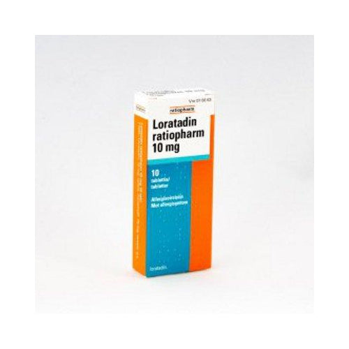 Loratadin Ratiopharm 10 Mg Tabl - Apteekki 360 Helsinki - Verkkoapteekki