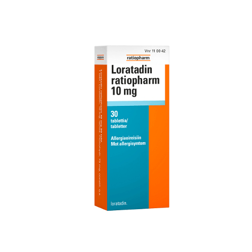 Loratadin Ratiopharm 10 Mg Tabl - Apteekki 360 Helsinki - Verkkoapteekki