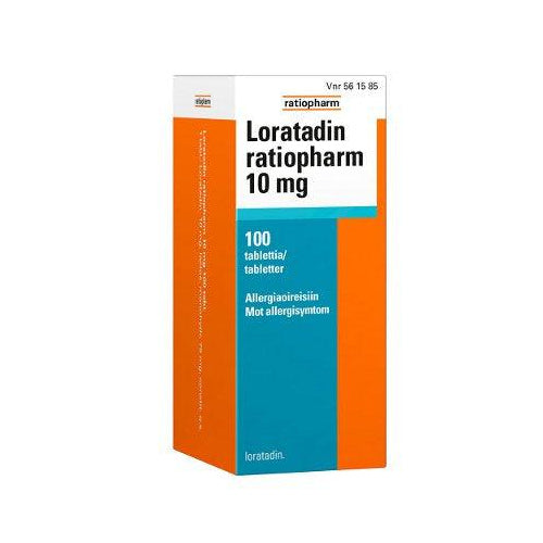 Loratadin Ratiopharm 10 Mg Tabl - Apteekki 360 Helsinki - Verkkoapteekki