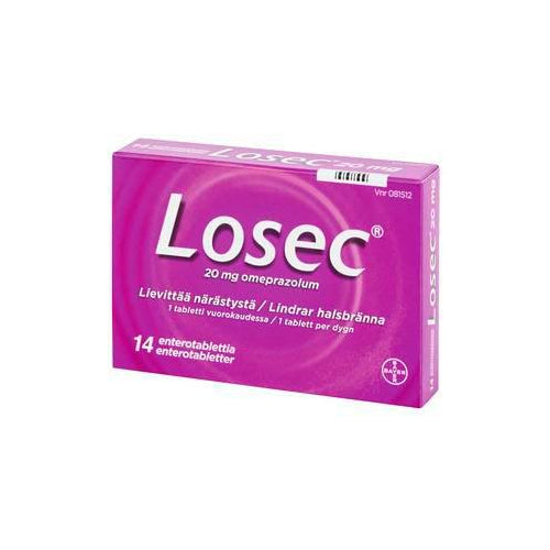 Losec 20 Mg Enterotabl - Apteekki 360 Helsinki - Verkkoapteekki