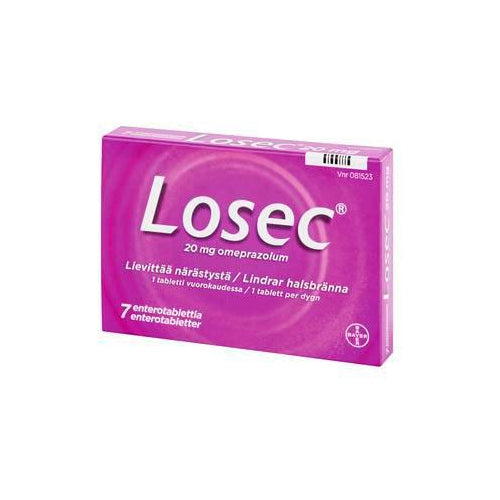 Losec 20 Mg Enterotabl - Apteekki 360 Helsinki - Verkkoapteekki