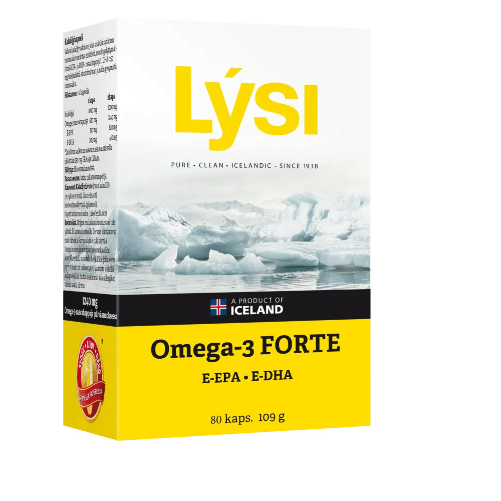 Lysi Omega-3 Forte - Apteekki 360 Helsinki - Verkkoapteekki