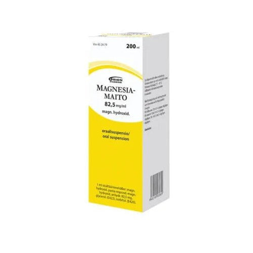 Magnesiamaito 82,5 Mg/Ml Oraalisusp - Apteekki 360 Helsinki - Verkkoapteekki