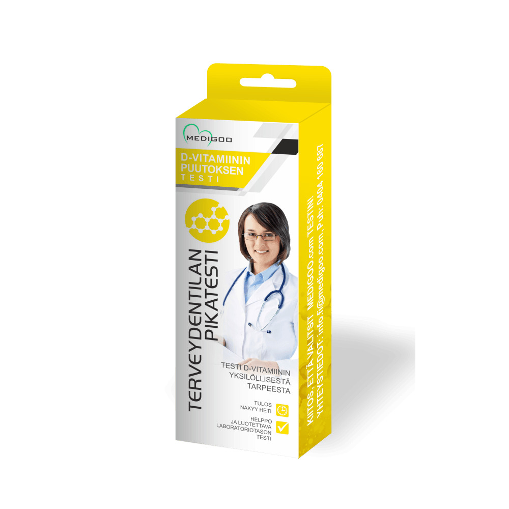 Medigoo D-Vitamiinin Pikatesti - Apteekki 360 Helsinki - Verkkoapteekki