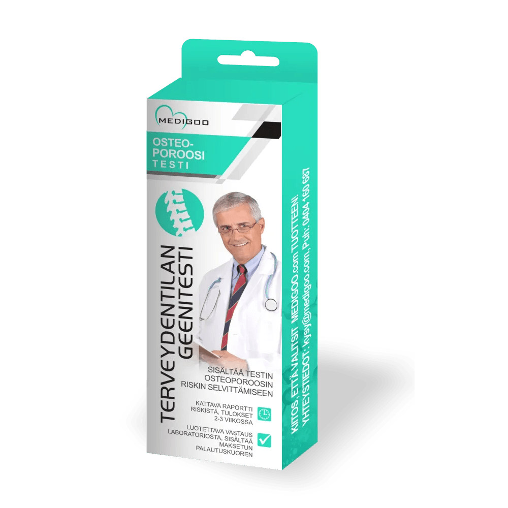 Medigoo Osteoporoosin Riski Dna - Apteekki 360 Helsinki - Verkkoapteekki