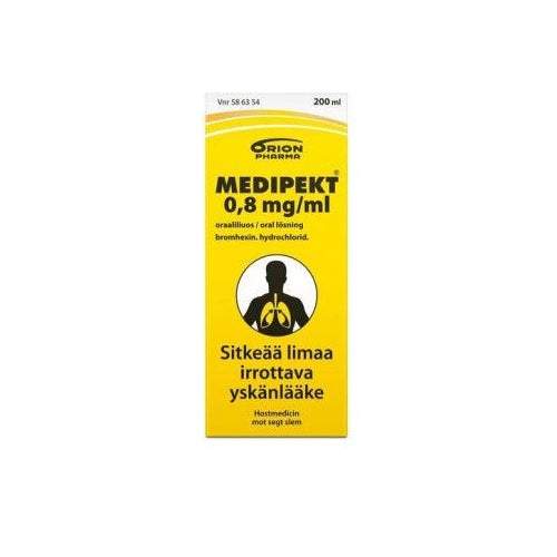 Medipekt 0,8 Mg/Ml Oraaliliuos - Apteekki 360 Helsinki - Verkkoapteekki