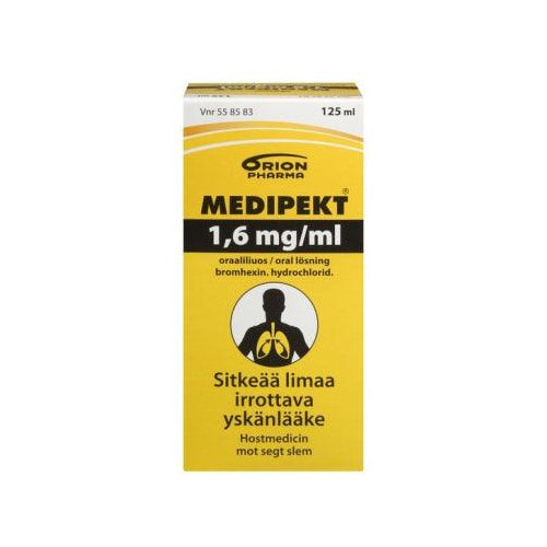 Medipekt 1,6 Mg/Ml Oraaliliuos - Apteekki 360 Helsinki - Verkkoapteekki