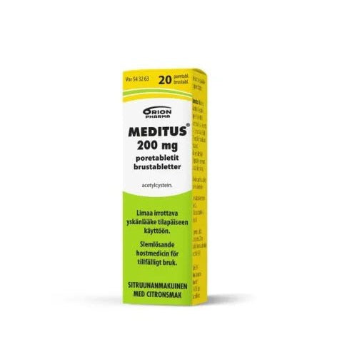 Meditus 200 Mg Poretabl - Apteekki 360 Helsinki - Verkkoapteekki