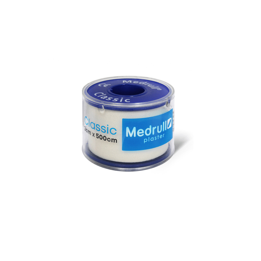 Medrull Classic Kiinnelaastari Valkoinen 3Cmx500Cm - Apteekki 360 Helsinki - Verkkoapteekki
