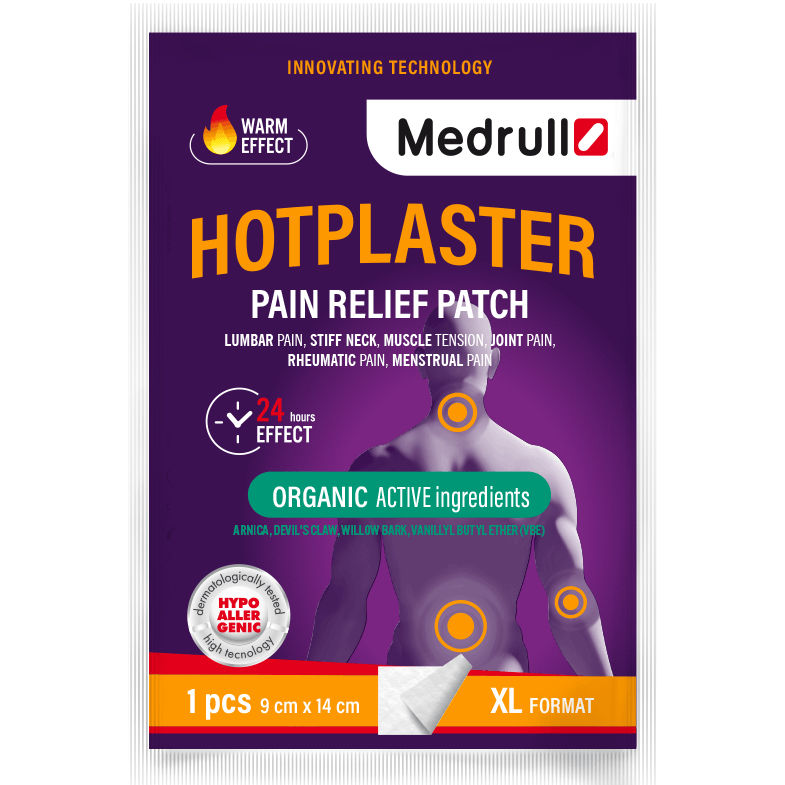 Medrull Hotplaster Lämpölaastari 9X14Cm - Apteekki 360 Helsinki - Verkkoapteekki