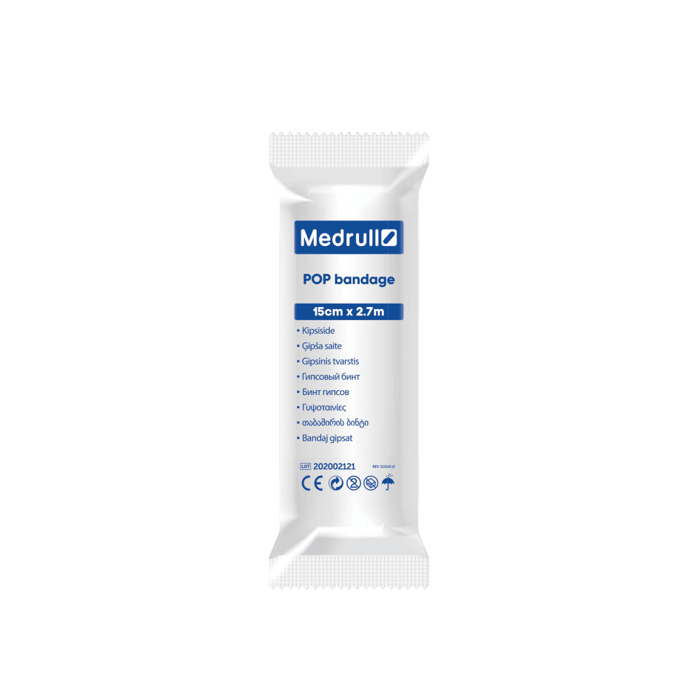 Medrull Pop Bandage Kipsiside 15Cm X 2,7M - Apteekki 360 Helsinki - Verkkoapteekki