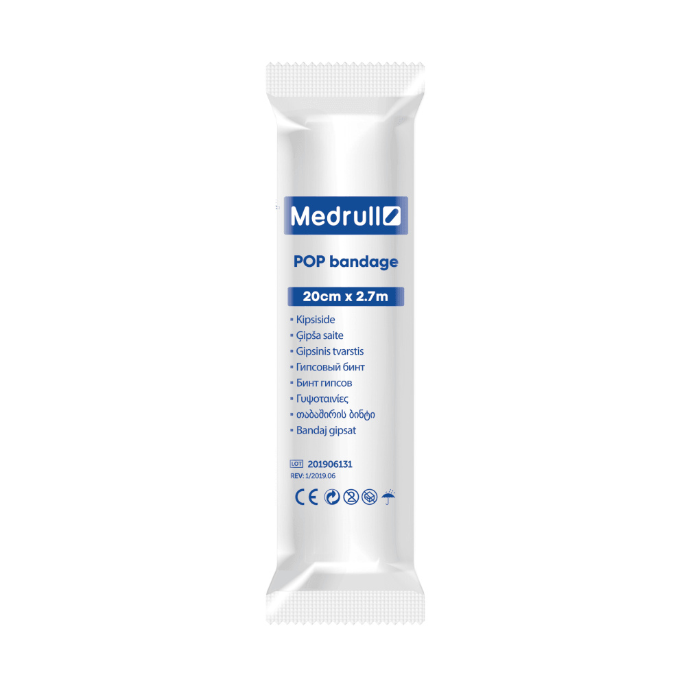 Medrull Pop Bandage Kipsiside 20Cm X 2,7M - Apteekki 360 Helsinki - Verkkoapteekki