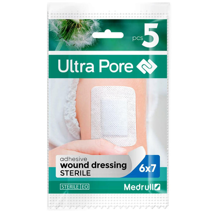 Medrull Ultra Pore Kiinnittyvä Sidos 6X7Cm - Apteekki 360 Helsinki - Verkkoapteekki