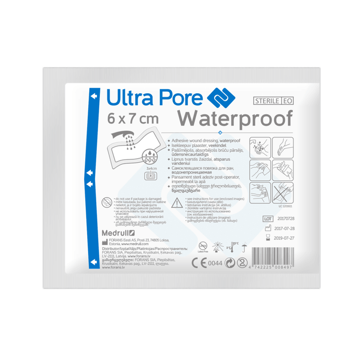 Medrull Ultra Pore Vedenpitävä Sidos 6X7Cm 5 Kpl - Apteekki 360 Helsinki - Verkkoapteekki