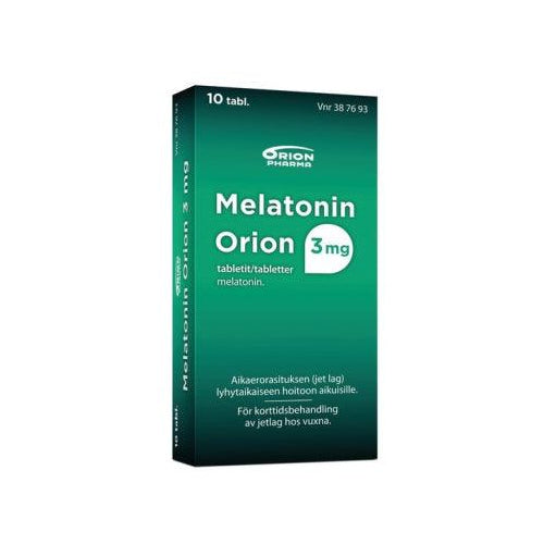 Melatonin Orion 3 Mg Tabl - Apteekki 360 Helsinki - Verkkoapteekki