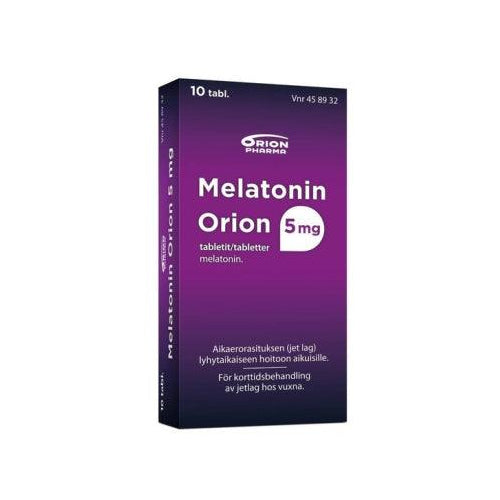 Melatonin Orion 5 Mg Tabl - Apteekki 360 Helsinki - Verkkoapteekki