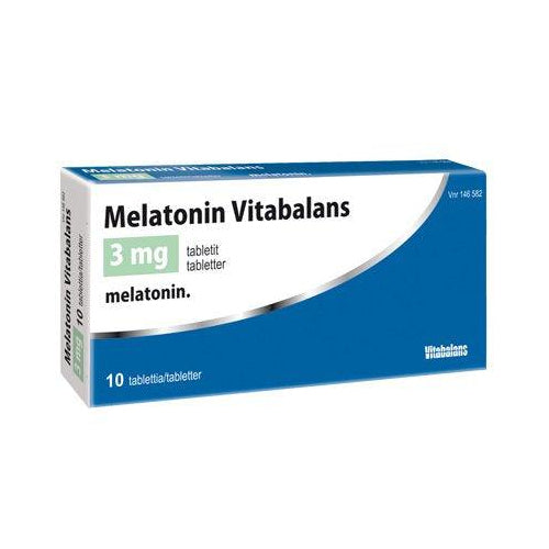 Melatonin Vitabalans 3 Mg Tabl - Apteekki 360 Helsinki - Verkkoapteekki