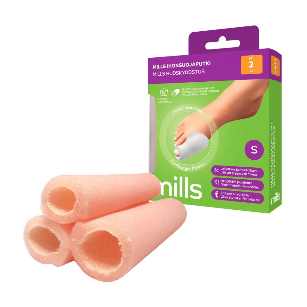 Mills Ihonsuojaputki Varpaille, M - Apteekki 360 Helsinki - Verkkoapteekki