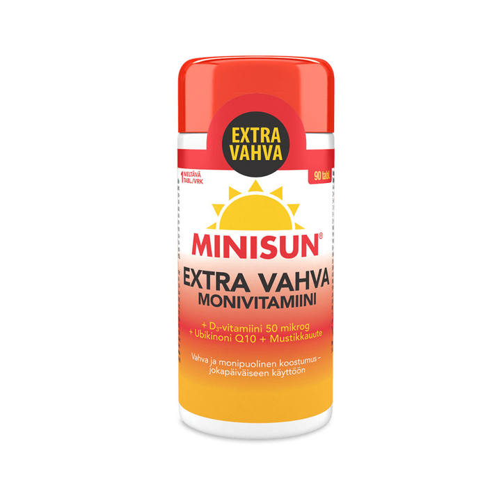 Minisun Monivitamiini Extra Vahva - Apteekki 360 Helsinki - Verkkoapteekki