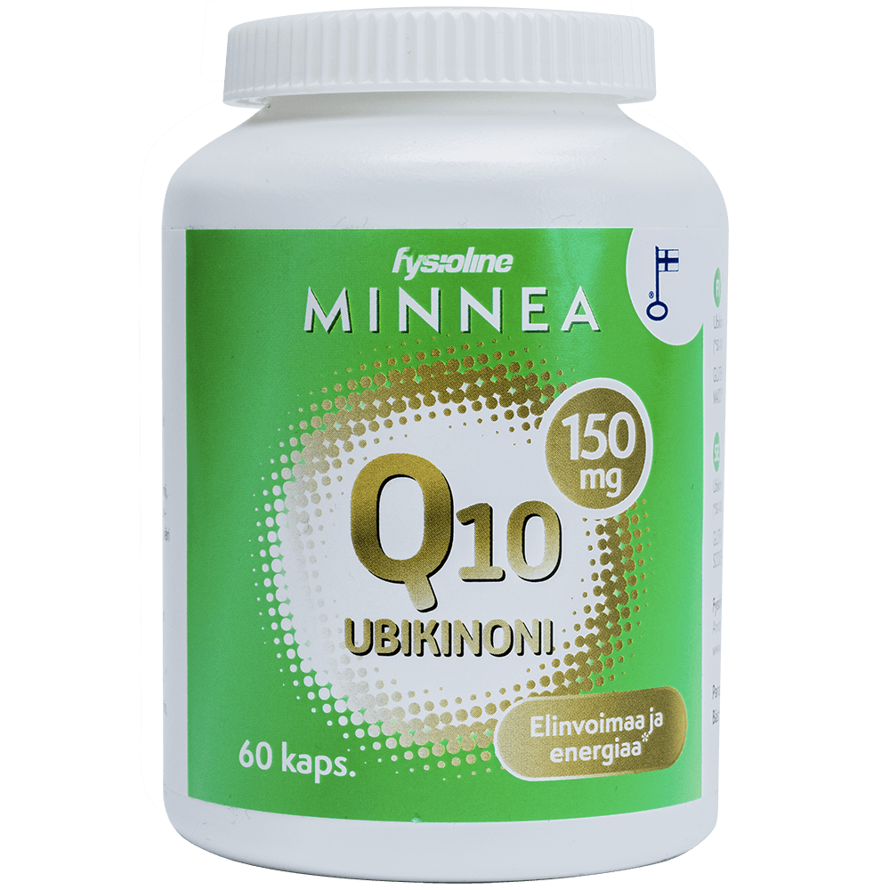 Minnea Ubikinoni Q10 150 Mg - Apteekki 360 Helsinki - Verkkoapteekki