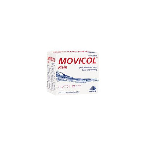 Movicol Plain 50,2 Mg/178,6 Mg/350,8 Mg/13125 Mg Jauhe Oraaliliuosta Varten, Annospussi - Apteekki 360 Helsinki - Verkkoapteekki