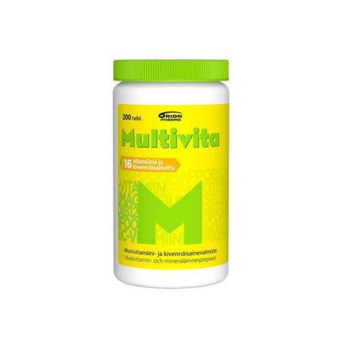 Multivita Monivitamiini - Apteekki 360 Helsinki - Verkkoapteekki