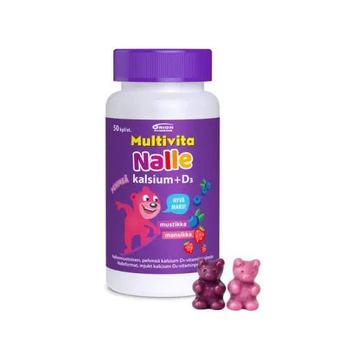 Multivita Naminalle Kalsium+D3 - Apteekki 360 Helsinki - Verkkoapteekki