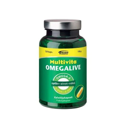 Multivita Omegalive Basic - Apteekki 360 Helsinki - Verkkoapteekki