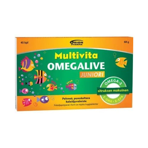 Multivita Omegalive Juniori - Apteekki 360 Helsinki - Verkkoapteekki