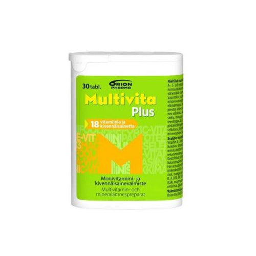 Multivita Plus Monivitamiini - Apteekki 360 Helsinki - Verkkoapteekki