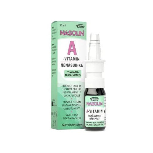 Nasolin A-Vitamin Timjami-Eukalyptus - Apteekki 360 Helsinki - Verkkoapteekki