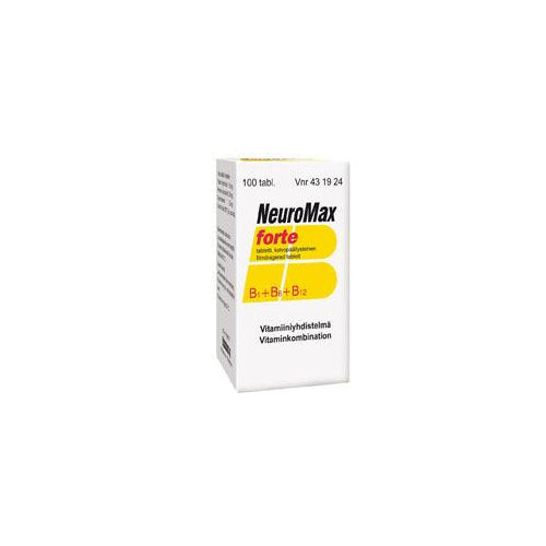 Neuromax Forte 0,2 Mg/100 Mg/200 Mg Tabl, Kalvopääll - Apteekki 360 Helsinki - Verkkoapteekki