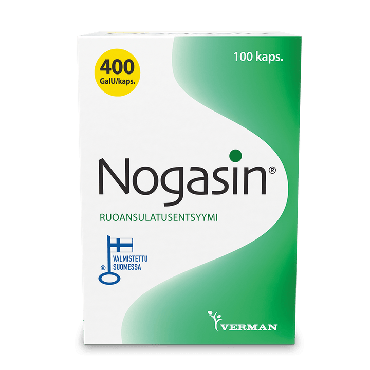 Nogasin 400 Gaiu Kaps 30Kpl, 100Kpl - Apteekki 360 Helsinki - Verkkoapteekki