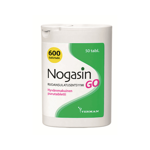 Nogasin Go 600 Gaiu Purutabletti - Apteekki 360 Helsinki - Verkkoapteekki