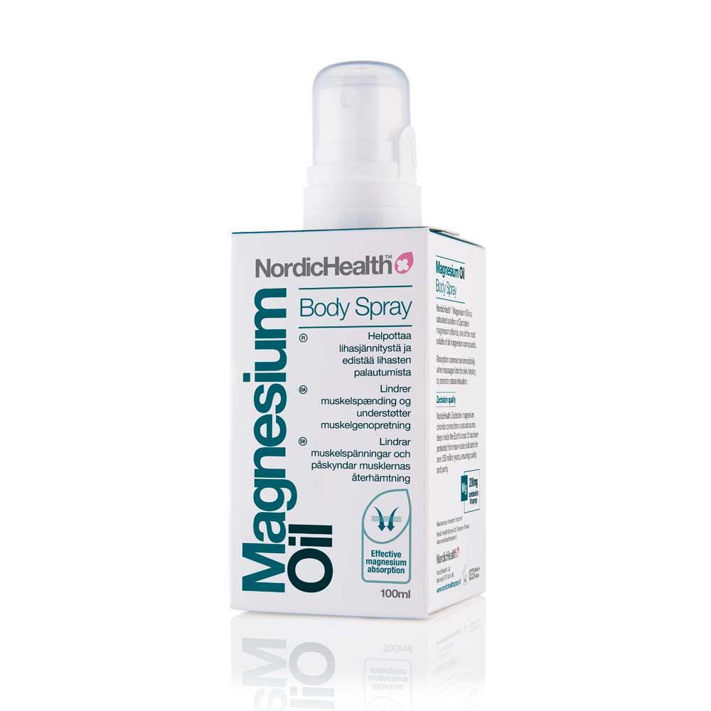 Nordic Health Magnesium Oil - Apteekki 360 Helsinki - Verkkoapteekki