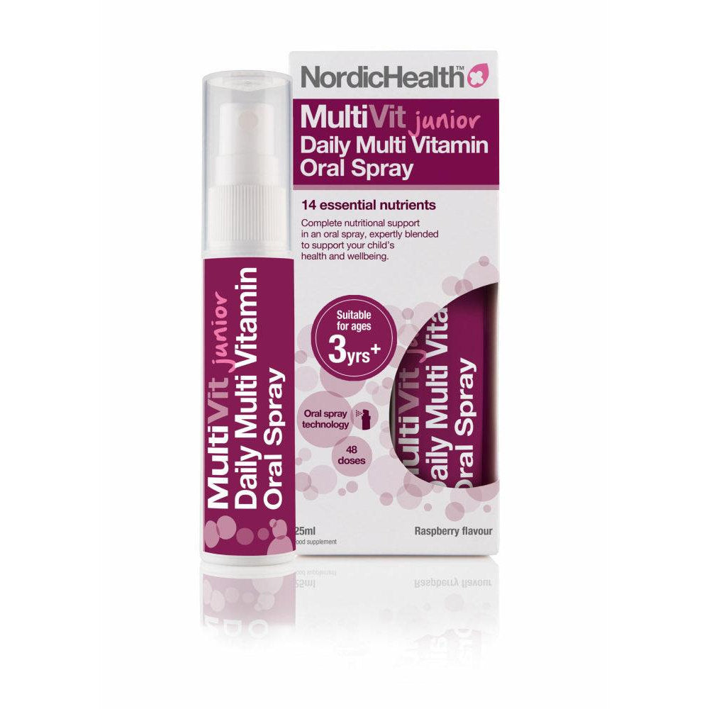 Nordic Health Multivitamiini Junior -Suihke - Apteekki 360 Helsinki - Verkkoapteekki