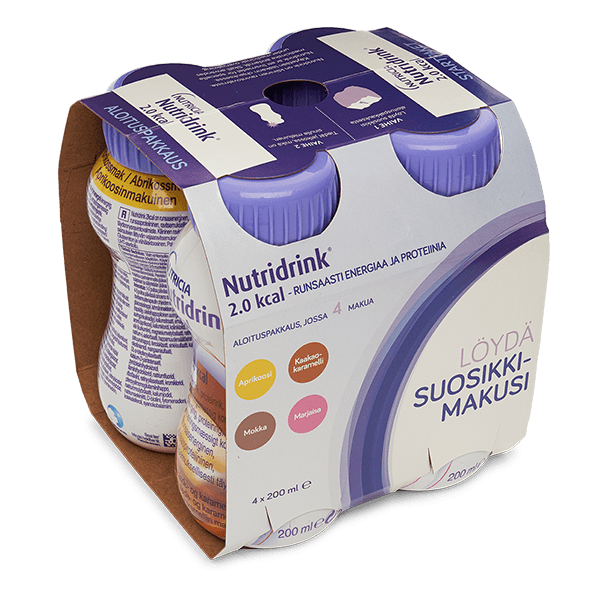 Nutridrink 2,0 Kcal 4-Mixpack - Apteekki 360 Helsinki - Verkkoapteekki
