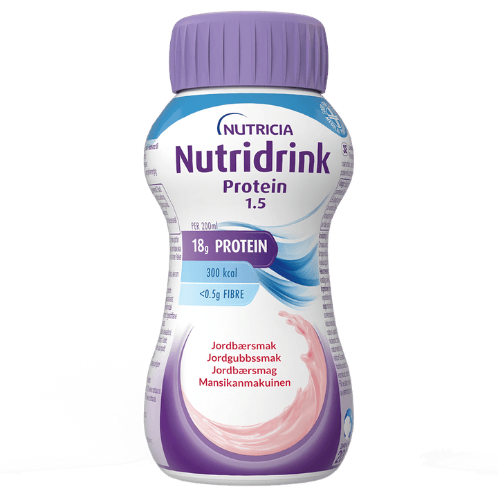 Nutridrink Protein Mansikka - Apteekki 360 Helsinki - Verkkoapteekki