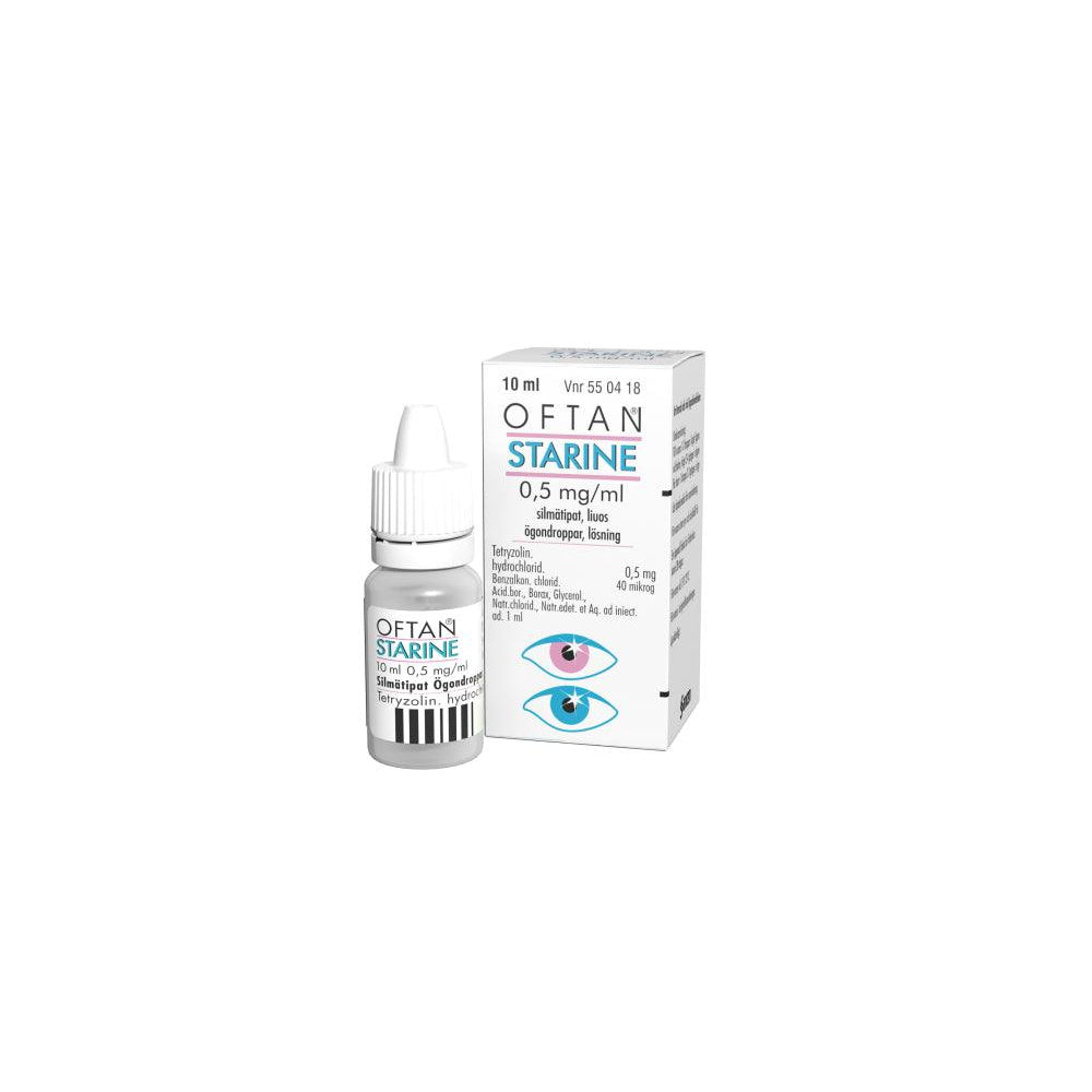 Oftan Starine 0,5 Mg/Ml Silmätipat, Liuos - Apteekki 360 Helsinki - Verkkoapteekki