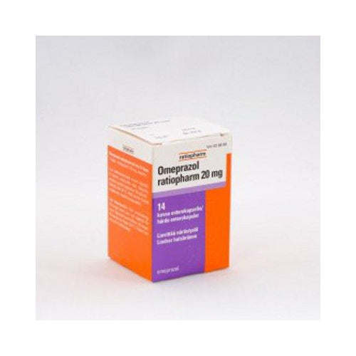 Omeprazol Ratiopharm 20 Mg Enterokaps, Kova - Apteekki 360 Helsinki - Verkkoapteekki