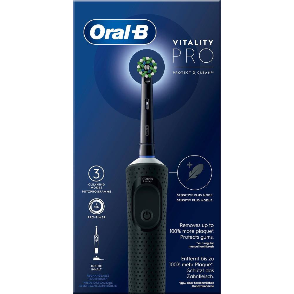 Oral-B Vitality Pro Sähköhammasharja Musta Ca Hbox - Apteekki 360 Helsinki - Verkkoapteekki