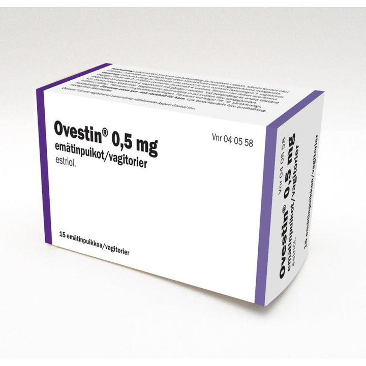 Ovestin 0,5 Mg Emätinpuikko - Apteekki 360 Helsinki - Verkkoapteekki
