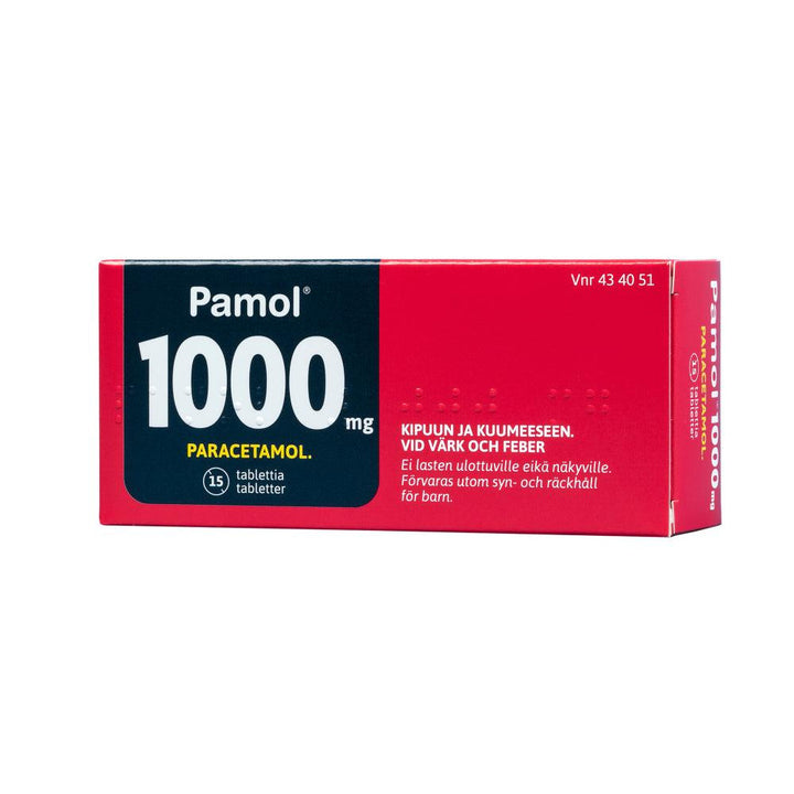 Pamol 1000 Mg Tabl - Apteekki 360 Helsinki - Verkkoapteekki