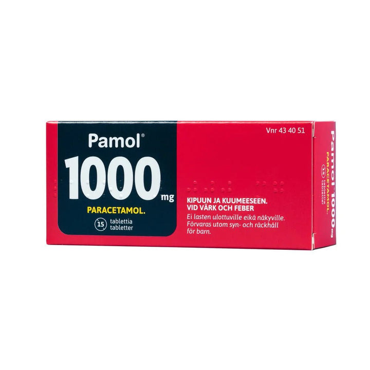 Pamol 1000 Mg Tabl - Apteekki 360 Helsinki - Verkkoapteekki