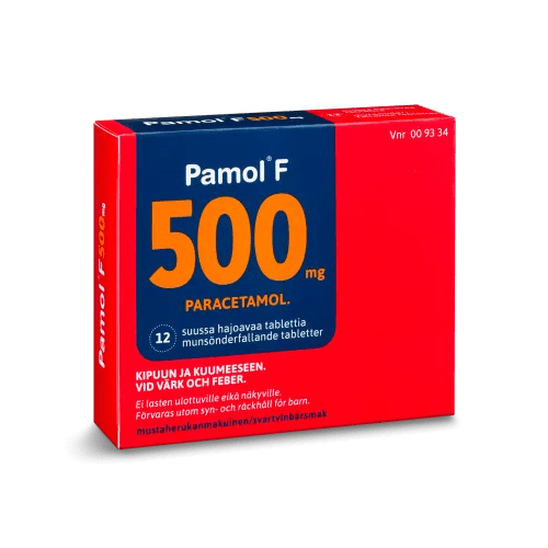 Pamol F 500 Mg Tabl, Suussa Hajoava - Apteekki 360 Helsinki - Verkkoapteekki