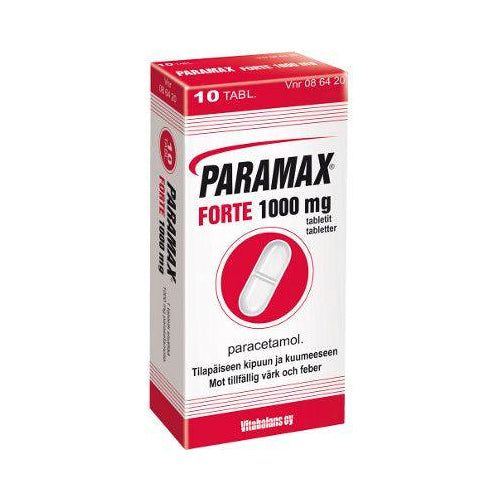 Paramax Forte 1000 Mg Tabl - Apteekki 360 Helsinki - Verkkoapteekki