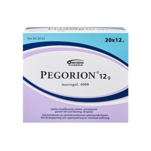 Pegorion 12 G Jauhe Oraaliliuosta Varten, Annospussi - Apteekki 360 Helsinki - Verkkoapteekki