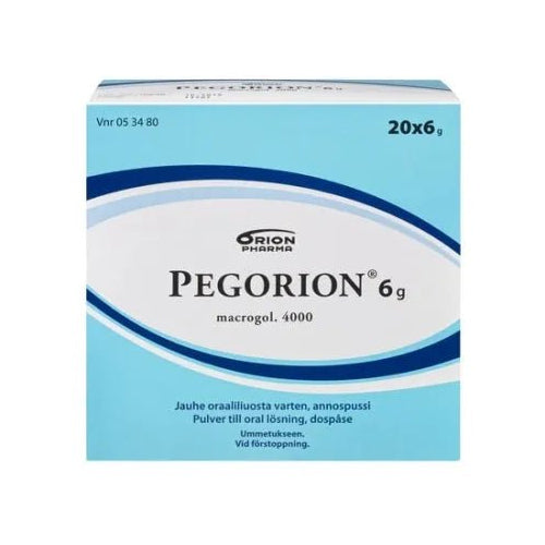Pegorion 6 G Jauhe Oraaliliuosta Varten, Annospussi - Apteekki 360 Helsinki - Verkkoapteekki
