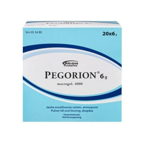 Pegorion 6 G Jauhe Oraaliliuosta Varten, Annospussi - Apteekki 360 Helsinki - Verkkoapteekki