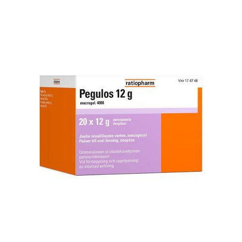 Pegulos 12 G Jauhe Oraaliliuosta Varten, Annospussi - Apteekki 360 Helsinki - Verkkoapteekki